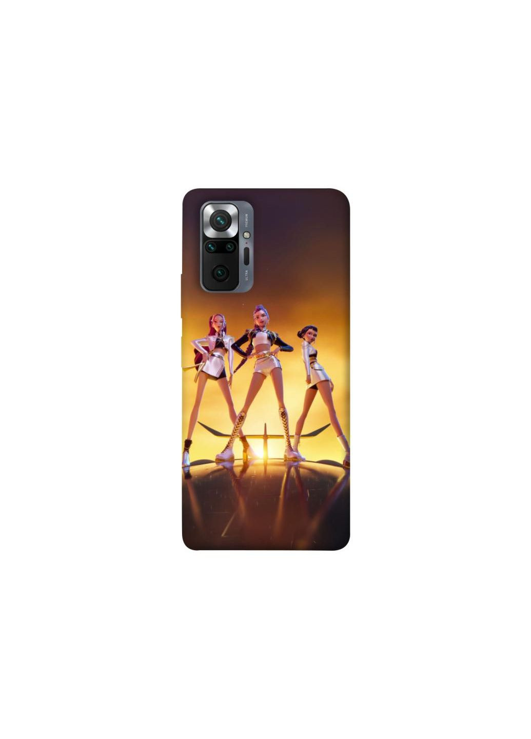 Чохол на Xiaomi Redmi Note 10 Pro K-Pop Demon Hunters ver.2 Frontalka (354668470)
