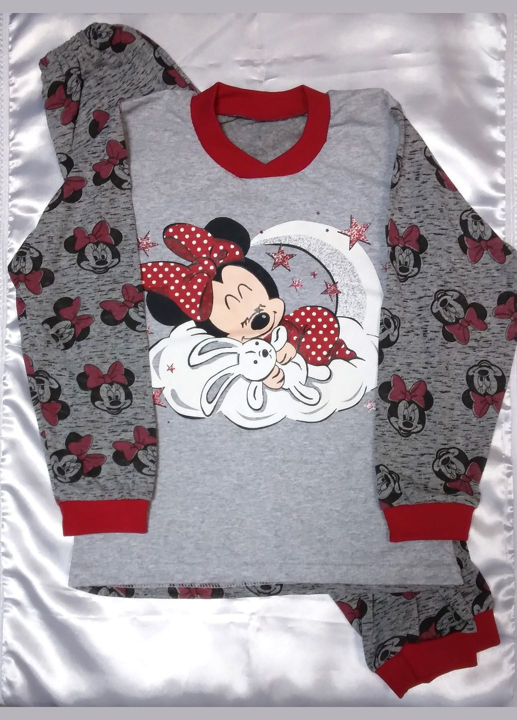 Серая всесезон пижама Забава