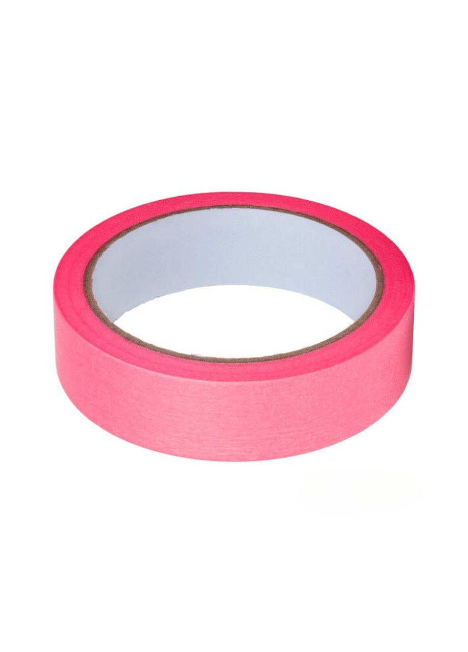 Рожева малярна стрічка рисова Делікатна 30 мм х 25 м, 95 мкм, упаковка 28 шт No Brand (316091574)