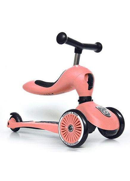 Самокат Scoot and Ride Highwaykick-1 персик від 1-го року () Scoot&Ride SR-160629-PEACH (336549850)