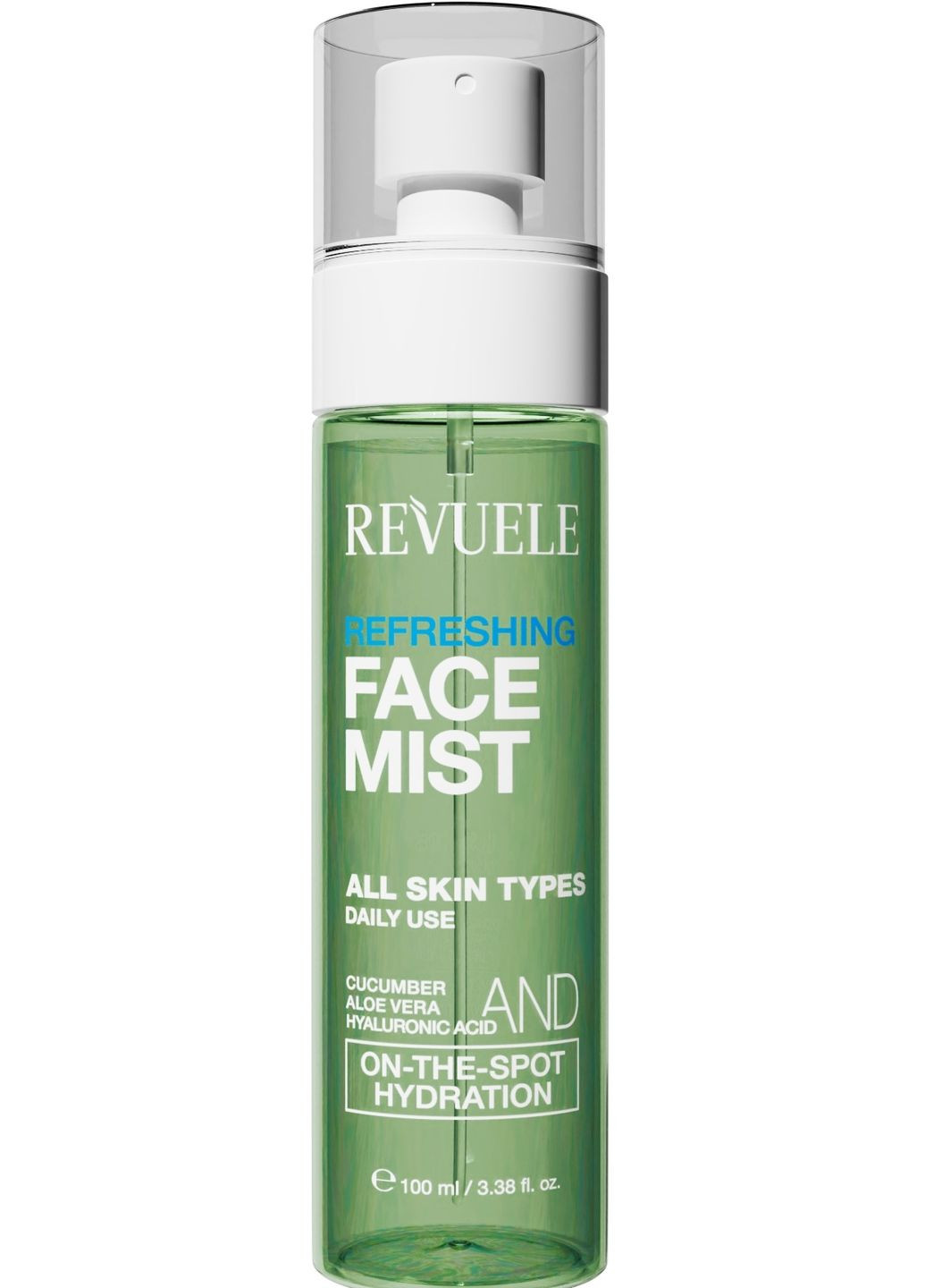 Міст для обличчя "Освіжаючий" Refreshing Face Mist 100ml (1461768-34922027) REVUELE (368601753)