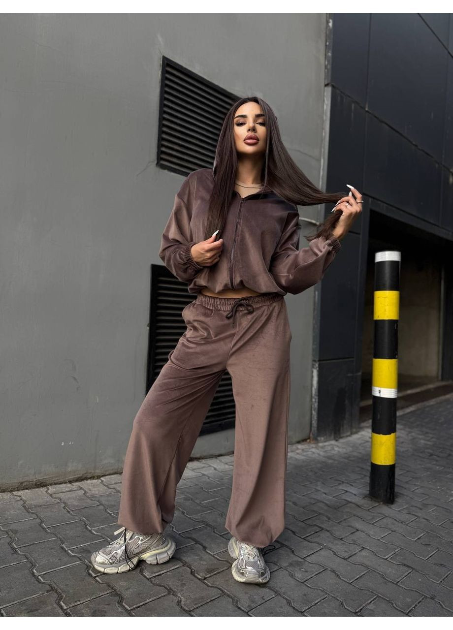 Жіночий велюровий костюм з капюшоном Avanti (362206409)