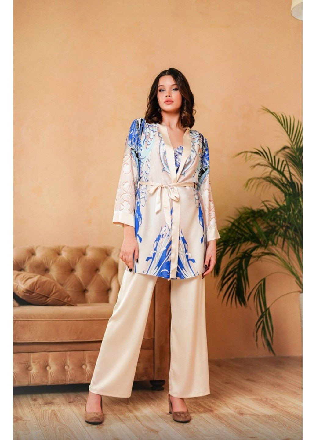 2039 LOTUS Халат короткий жіночий Komilfo (336376729)