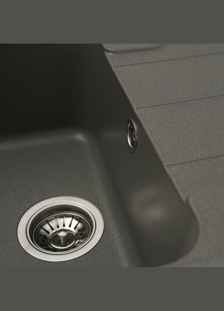 Гранітна мийка для кухні VERONA 7850 матова мусон Valeso (336936519)