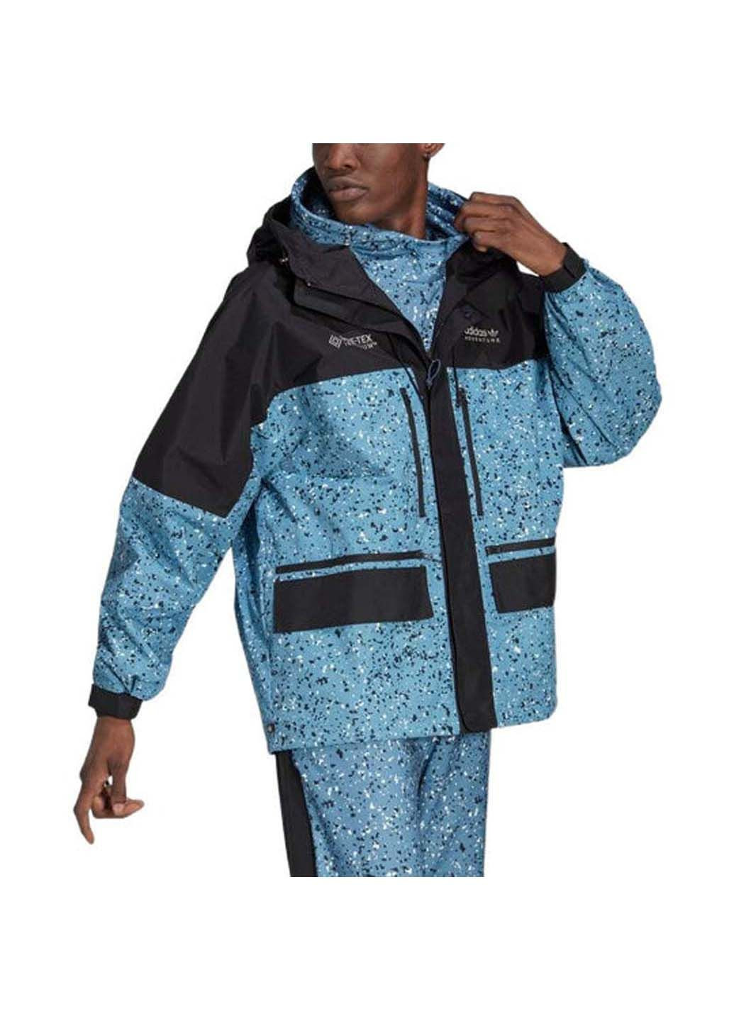 Комбинированная демисезонная куртка мужская adidas