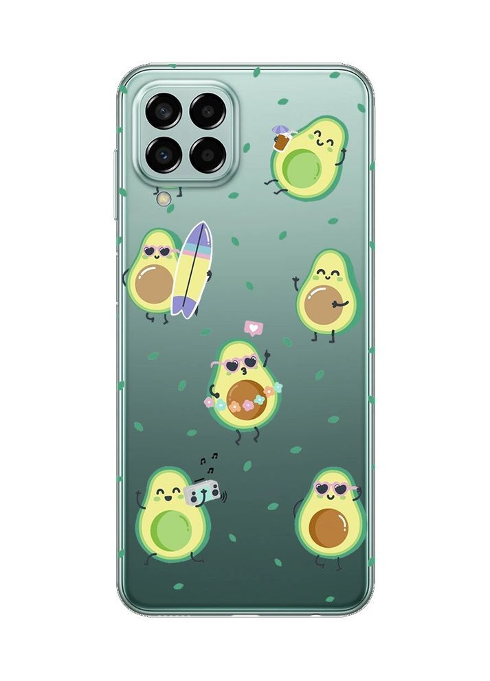 Чехол на Samsung Galaxy M33 5G:: Авокадо на отдыхе (принт 302) Creative (360698277)