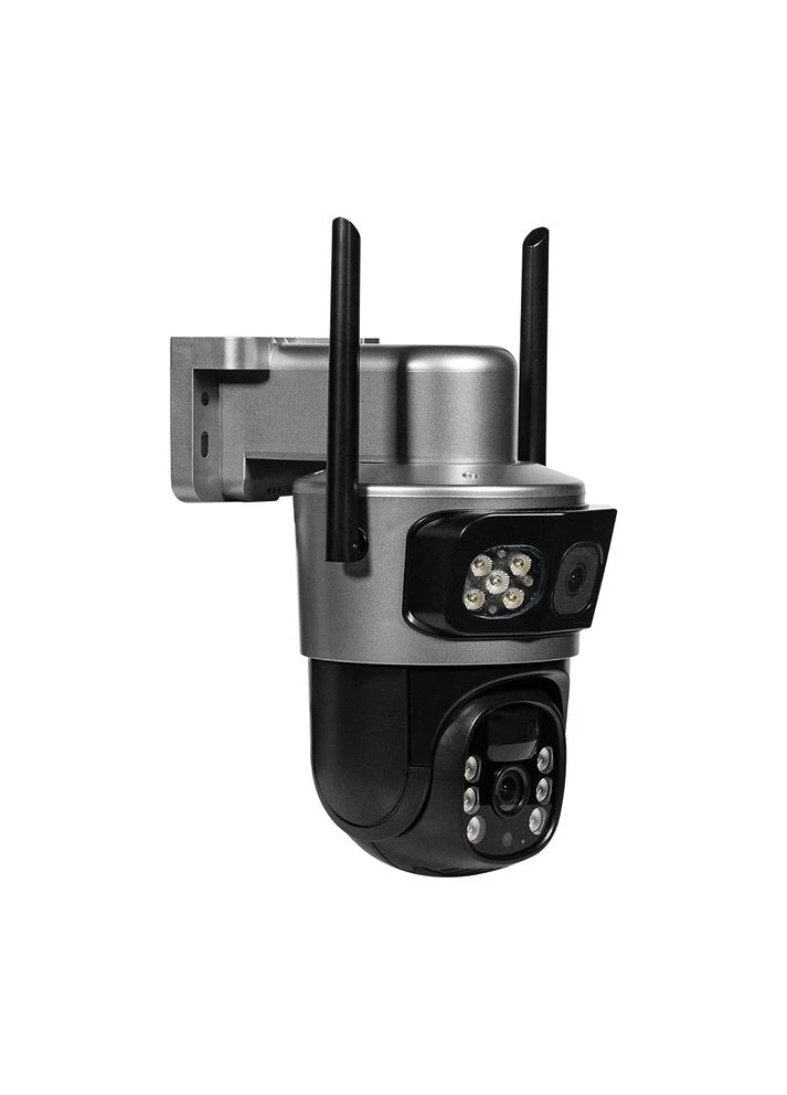 IP PTZ-видеокамера автономная с 4G и солнечной панелью 3Mp+3Mp VLC-9430IG/2C3S (Solar) f=4mm, на аккумуляторных батареях Light Vision (382593014)