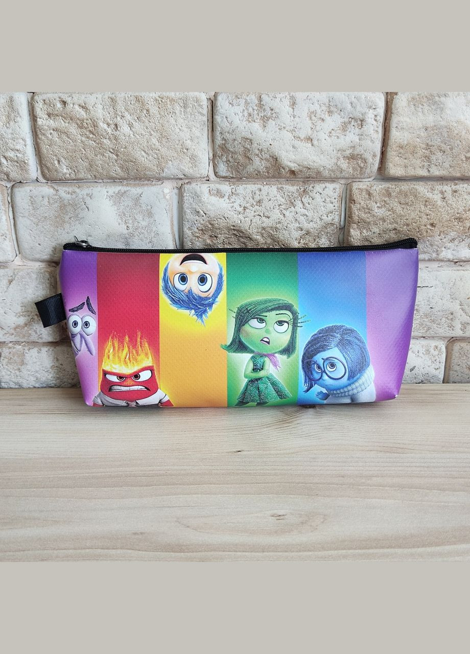 Пенал косметичка Думками навиворіт Inside Out No Brand (317334389)