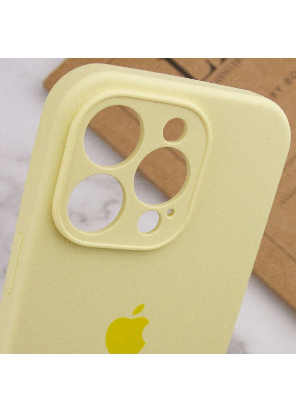 Чехол Silicone Case Full Camera Protective (AA) для Apple iPhone 15 Pro (6.1") Epik (292005545)