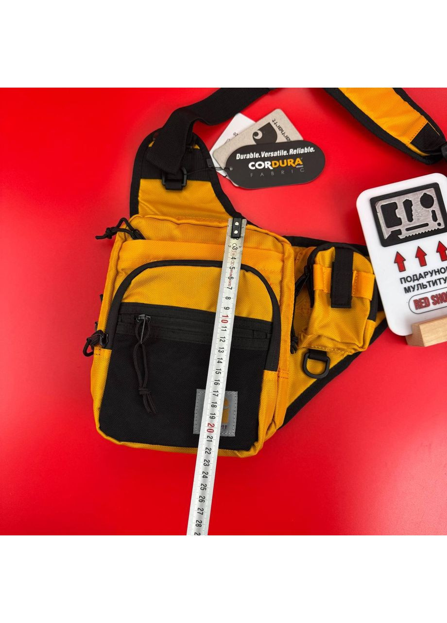 Сумка чоловіча WIP Delta Shoulder Bag Кархарт-сумка дельта тактична Оранж No Brand (361668907)