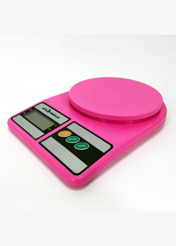 Весы кухонные SeaBreeze SB-072, Электрические кухонные весы, Точные кухонные весы. Цвет: розовый Sea Breeze (365670328)