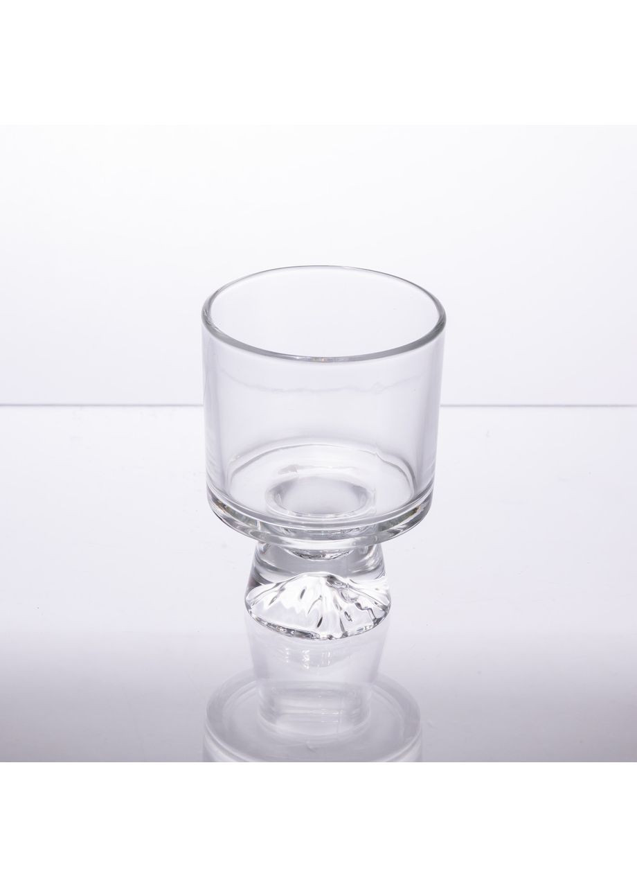 Набір креманок із товстого скла на ніжці 6 штук по 200 мл 64486-69 Yiwu (368766886)