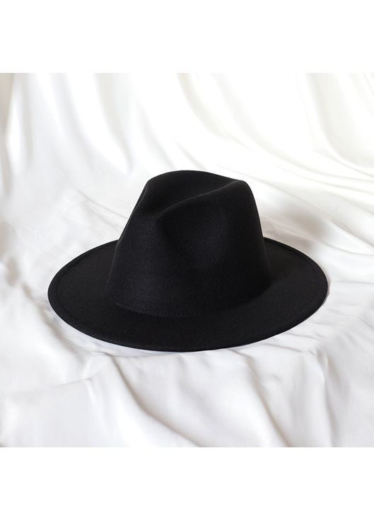 Капелюх Федора унісекс з регулюванням розміру (поля 7 см) демисезон No Brand (362346143)