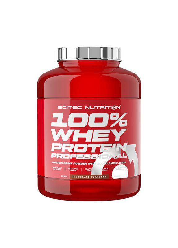 100% Whey Protein Professional (2,3 кг, strawberry) Scitec Nutrition (371895514)