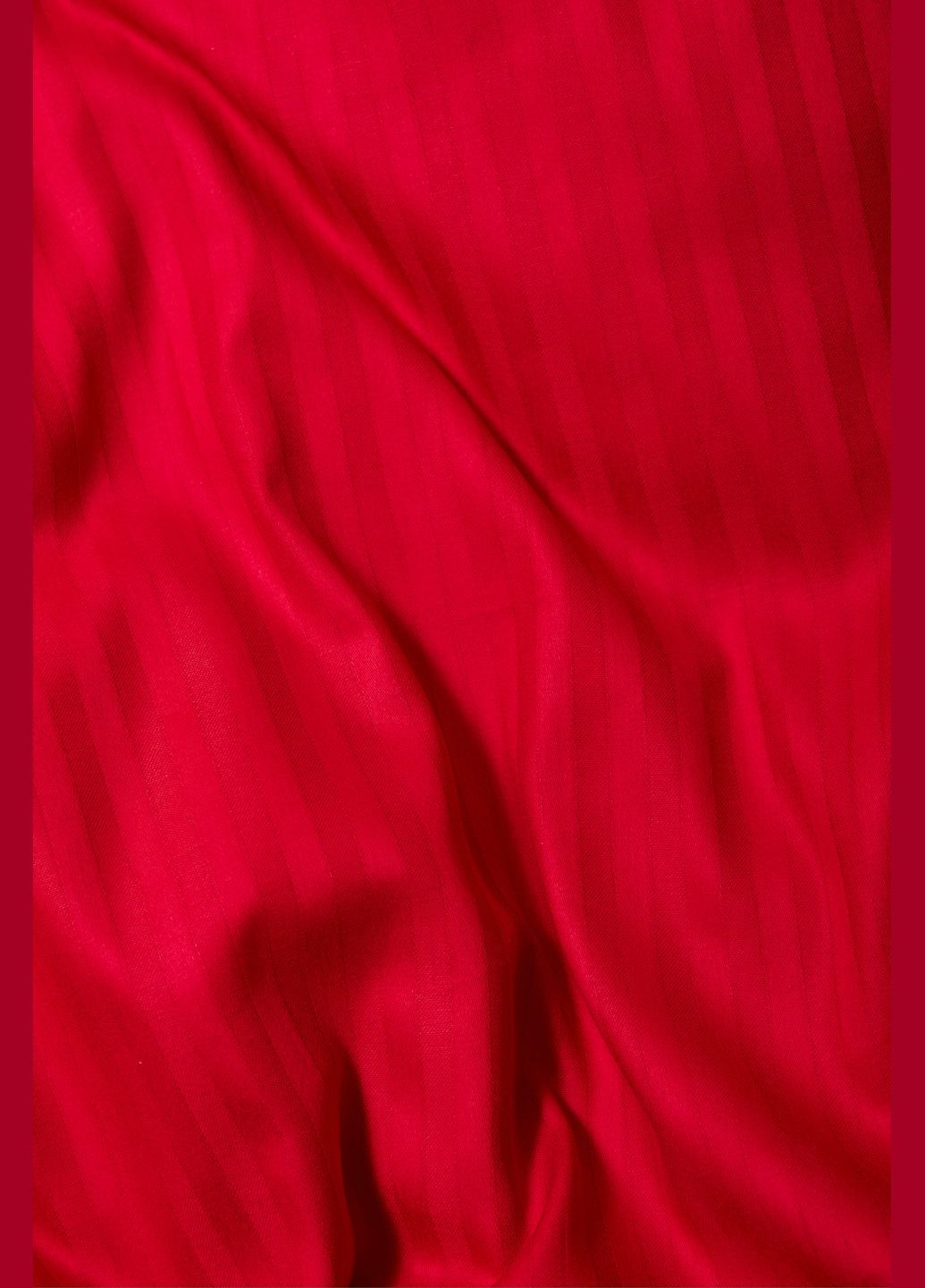 Комплект постельного белья Satin Stripe полуторный евро 160х220 наволочки 2х40х60 (MS-820003590) Moon&Star stripe red (288044033)