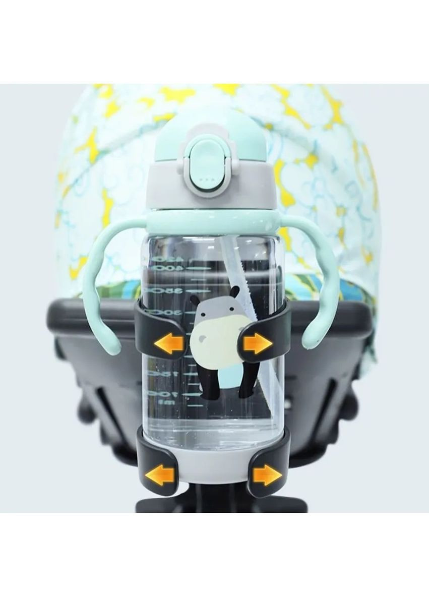 Универсальный держатель для бутылочки подстаканник 360° для коляски или велосипеда No Brand (348432417)