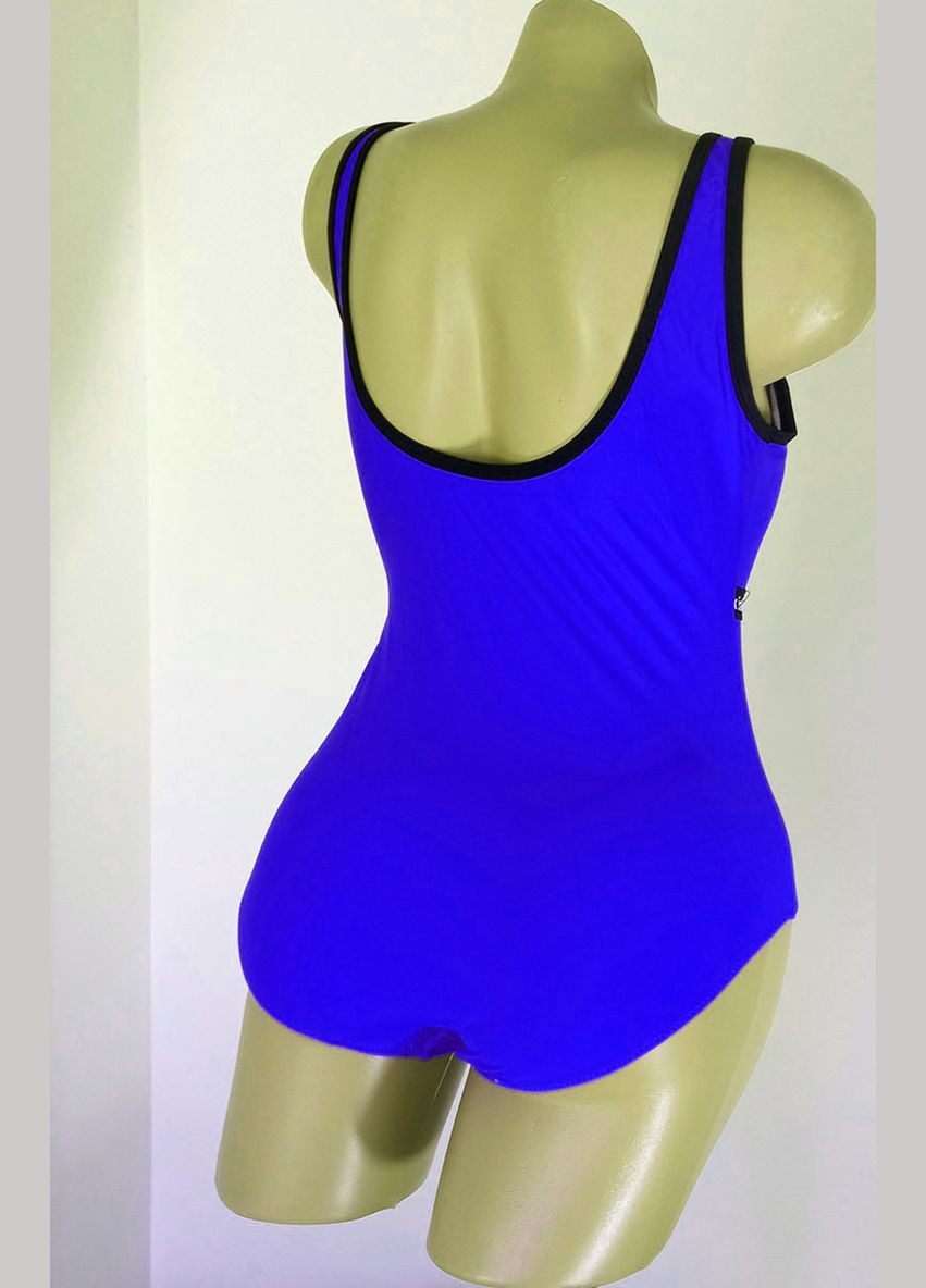 Синий демисезонный подростковый купальник для бассейна и пляжа слитный терес слитный Teres