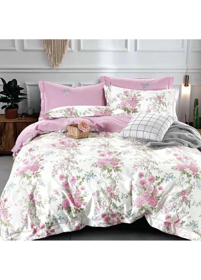 Постільна білизна полуторна Ранфорс 21138-1-5 210х143 см Viluta (336327928)