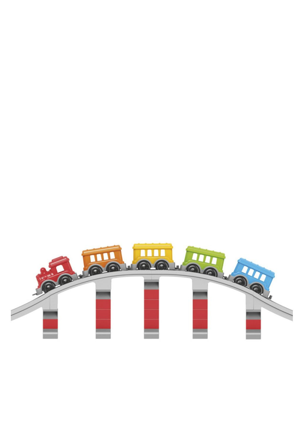 Іграшка "Конструктор залізниця " колір різнокольоровий ЦБ-00282344 ТехноК (345210949)