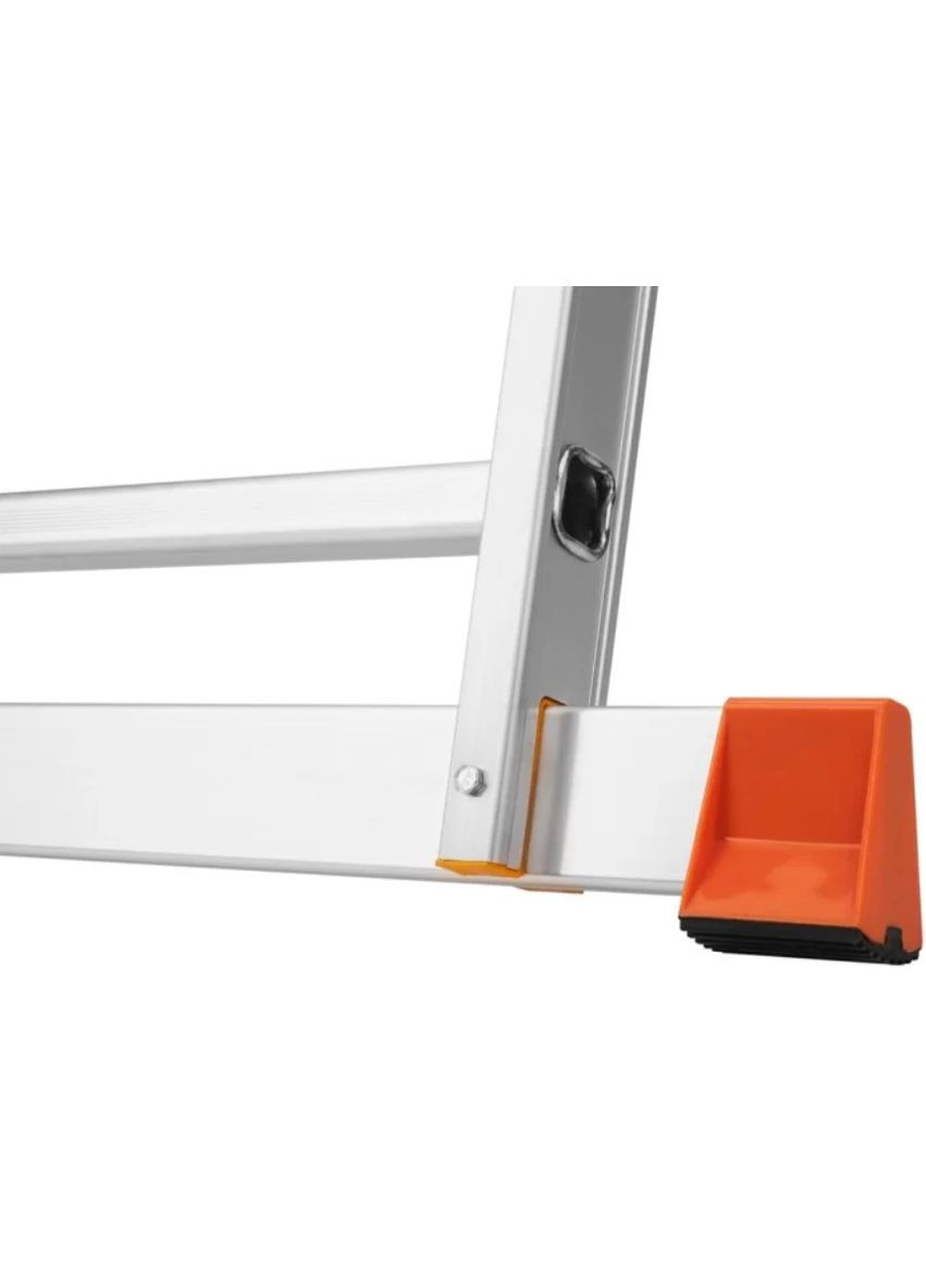 Алюмінієва драбина (3х8 сходинок) універсальна 3-секційна (24176) BLUETOOLS (302675259)