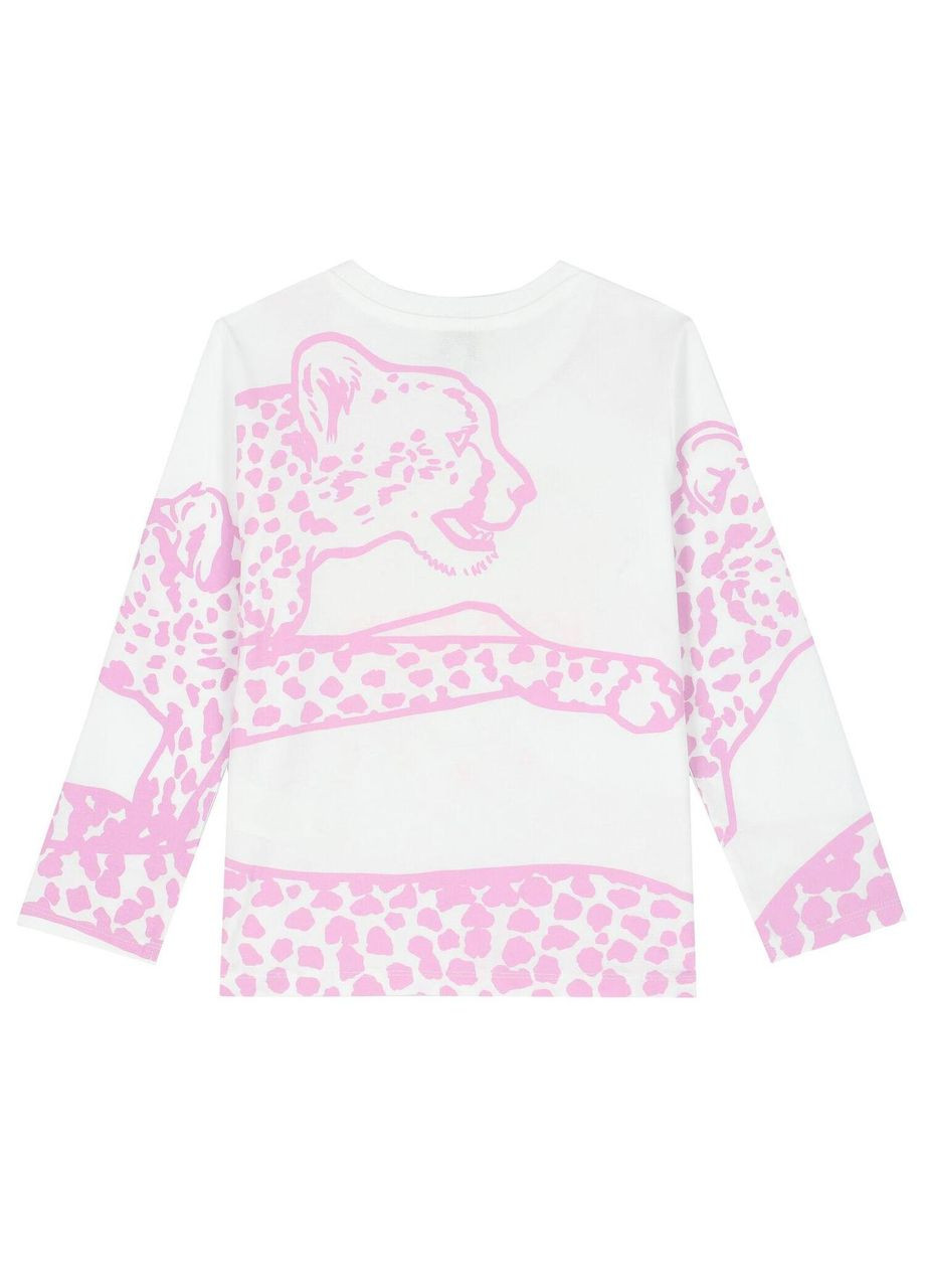 Белый лонгслив Kenzo