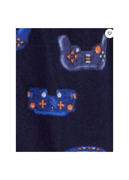 Темно-синя всесезон чоловічок флісовий Carter's