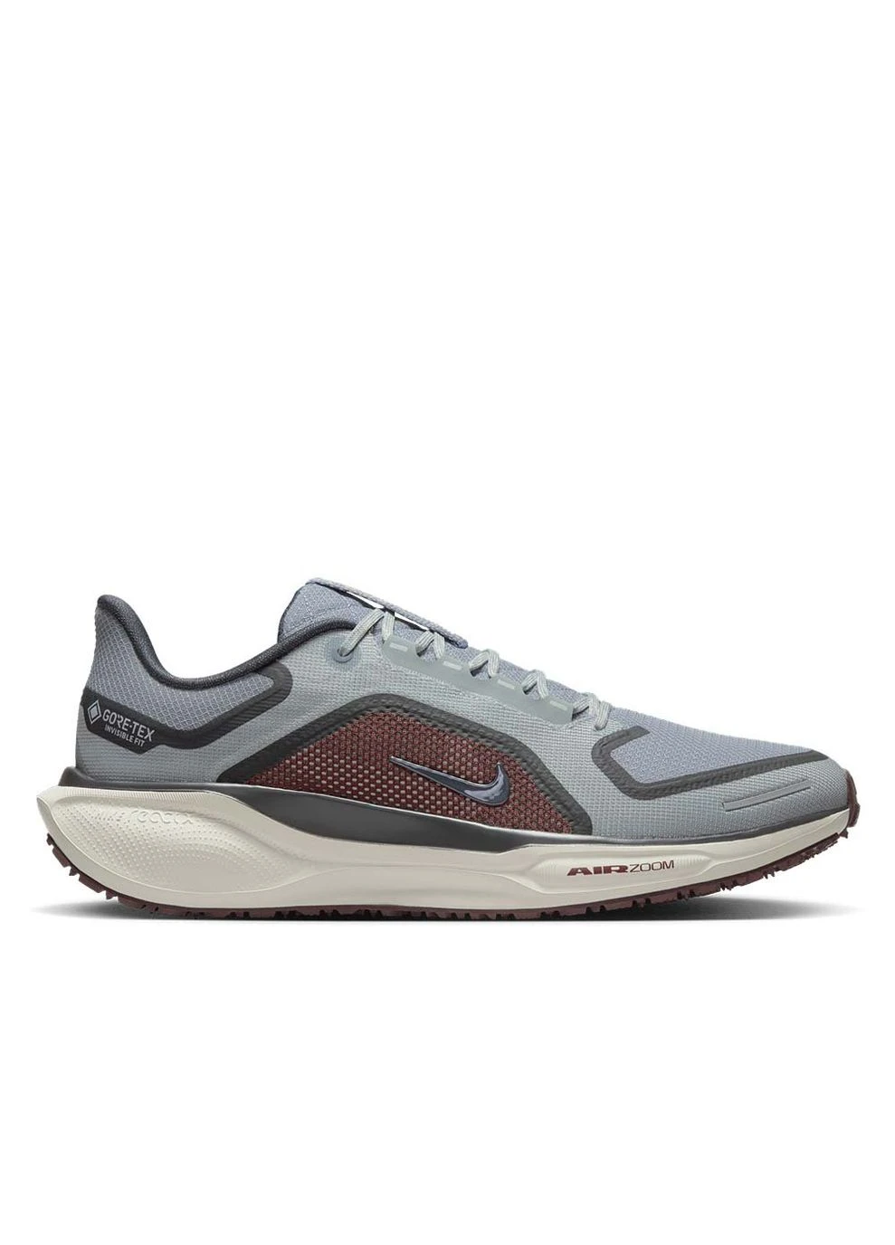Сірі кросівки air zm pegasus 41 grt grey fq1356-003 зимовий Nike