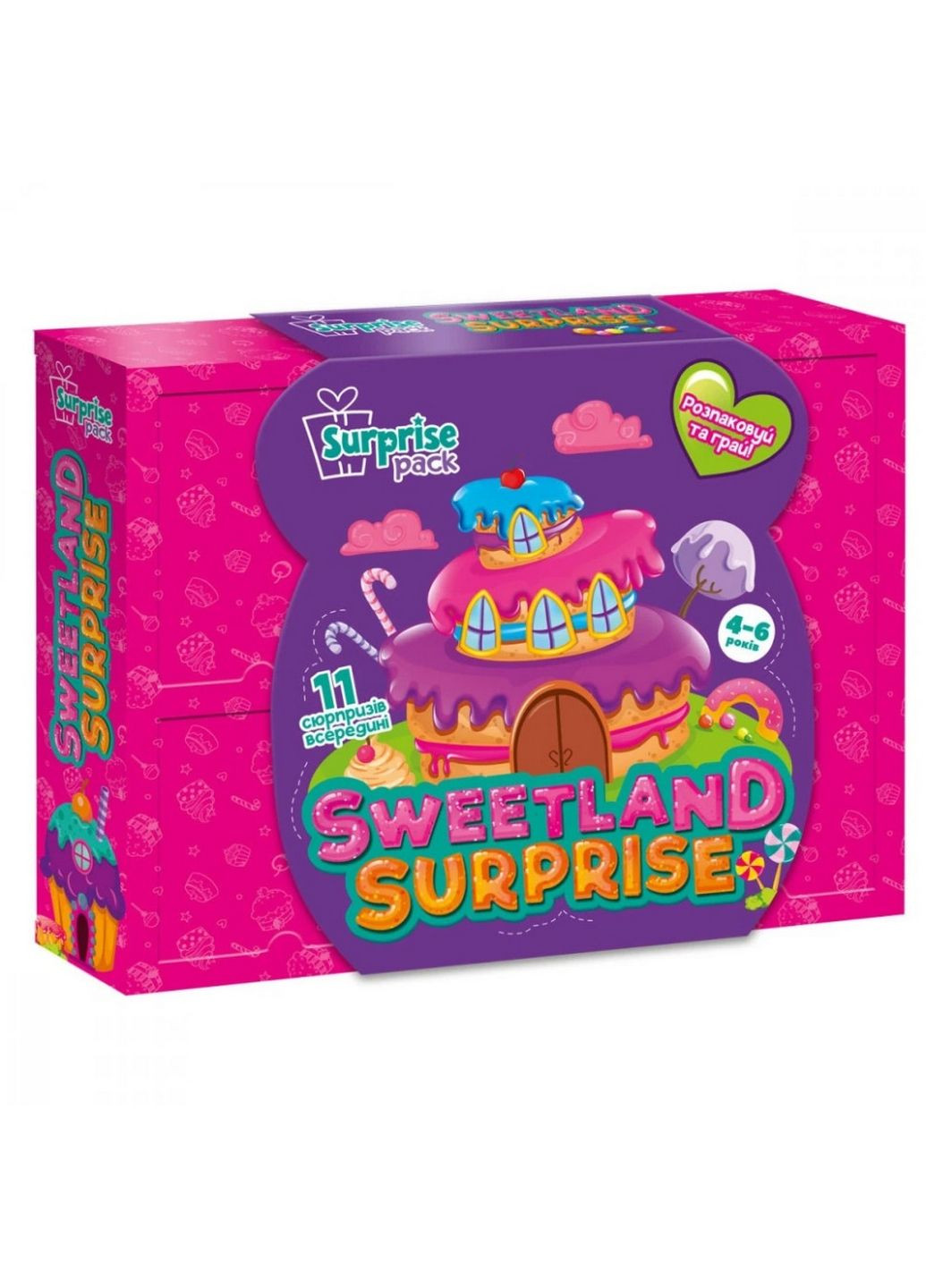 Набор для творчества "Королевство сладостей" с сюрпризами Vladi toys (288137750)