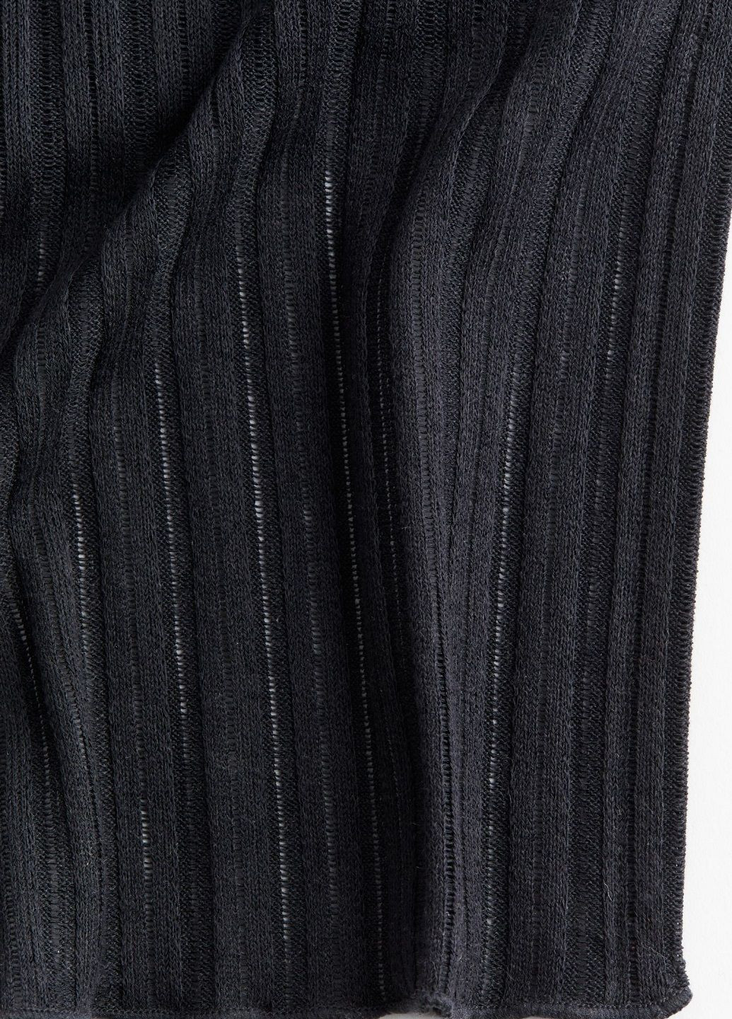 Черное кэжуал платье H&M однотонное