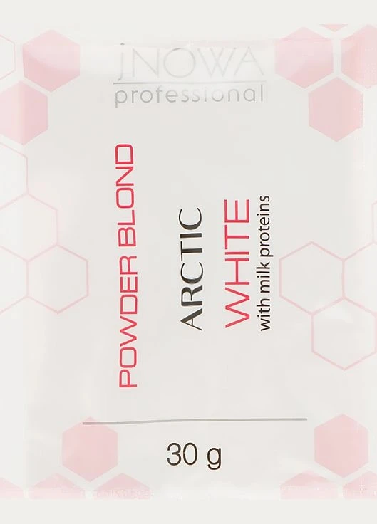 Осветительная пудра белая беспыльная с протеинами молока Blond Arctic 800g (433761-116466) jNOWA Professional (368640353)