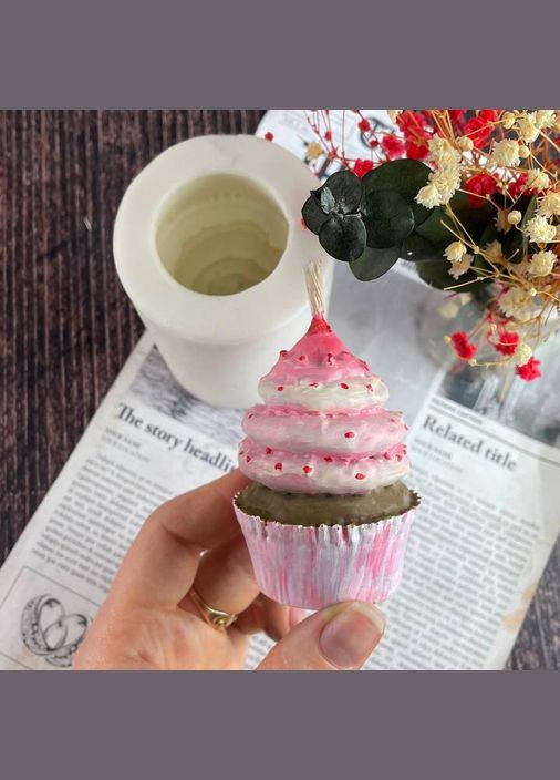 Форма для свечей - Праздничный кекс 5Candles (322244393)