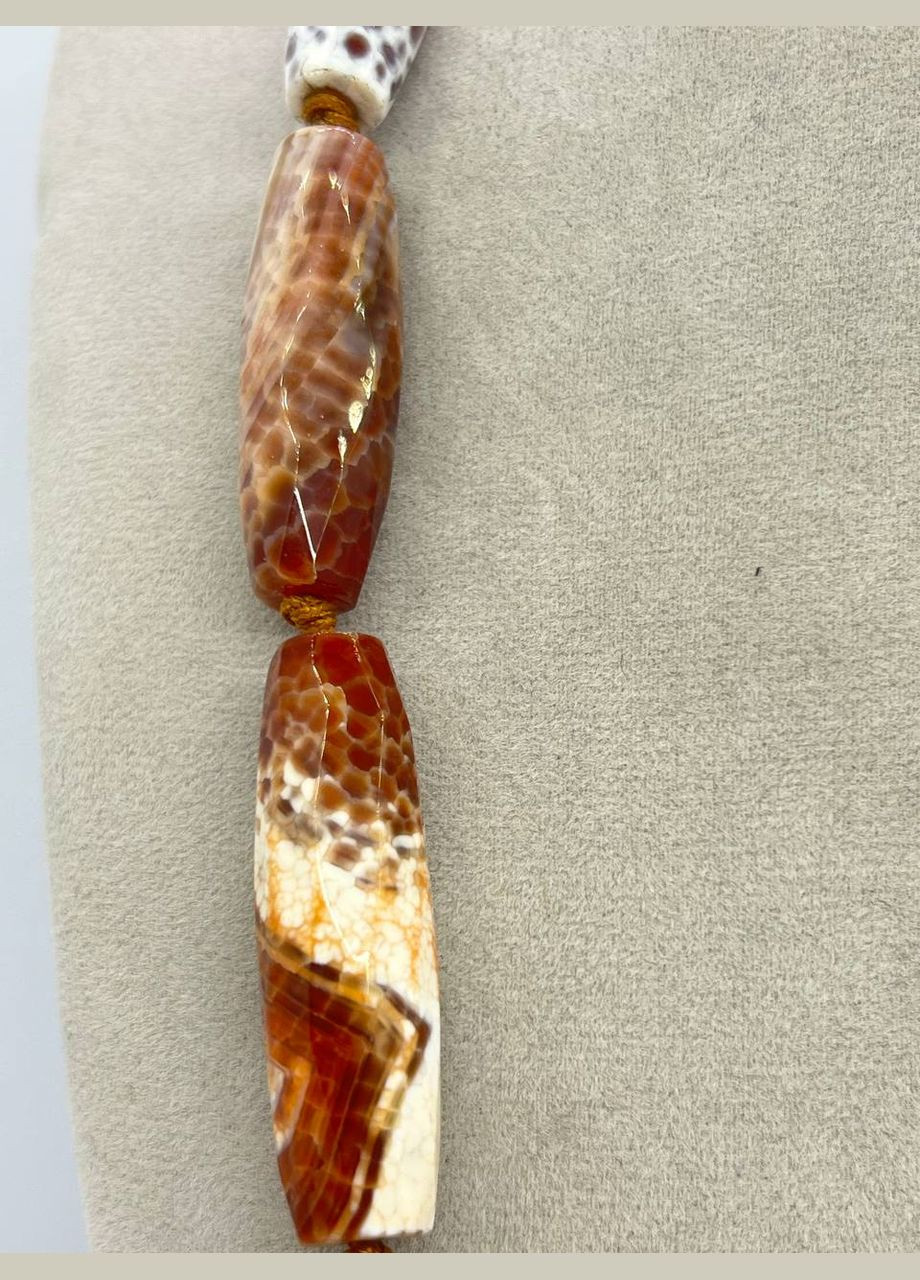 Намисто агат 48 см No Brand (300800508)