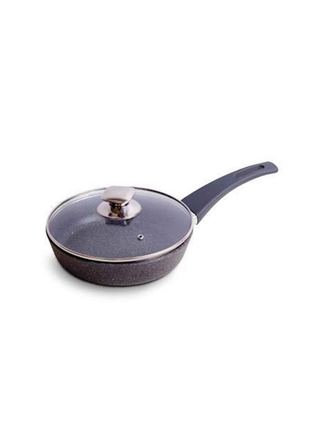 Сковорода алюмінієва з кришкою 220мм з антипригарним покриттям покриттям скл/кр АD50223 ТМ TALKO Талко (304642969)