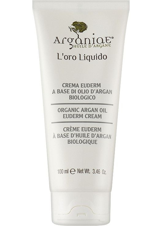 Питательный увлажняющий крем для массажа Huile D'Argane Organic Argan Oil Euderm Cream (1261231-31108142) Arganiae (368665238)