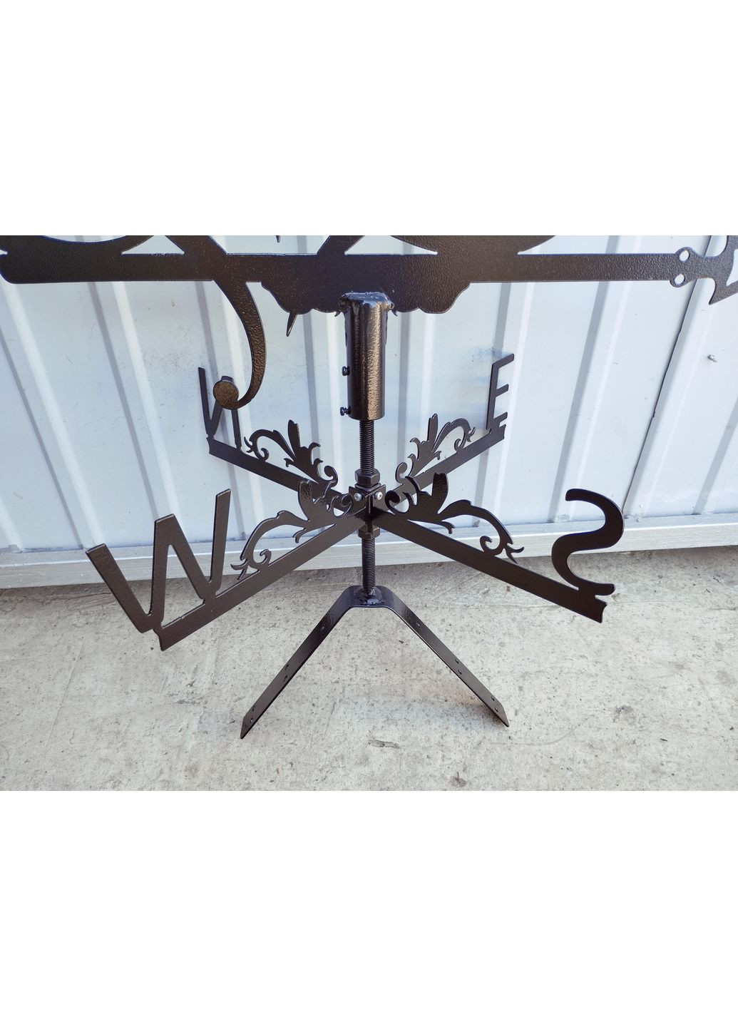 Флюгер на дом Сердце из бесконечности, флюгер на крышу из металла 2 мм. No Brand (368896332)