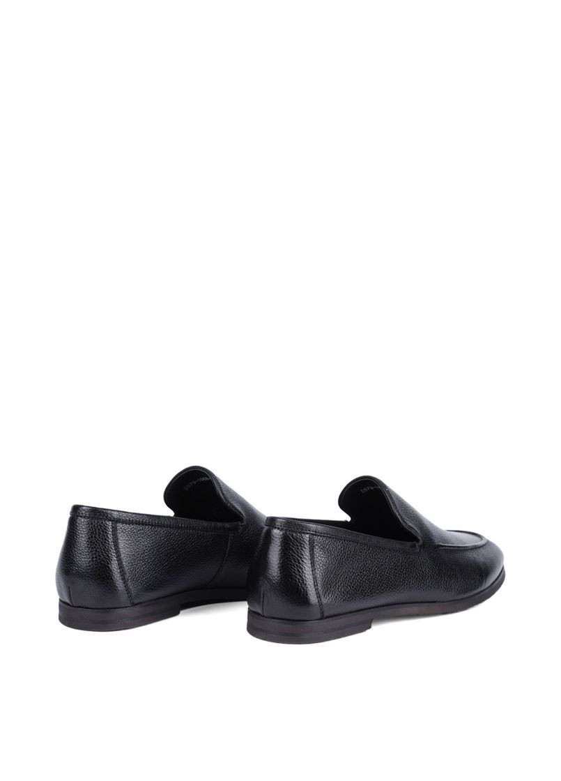 Черные мужские туфли d579-106b-542 черная кожа Miguel Miratez