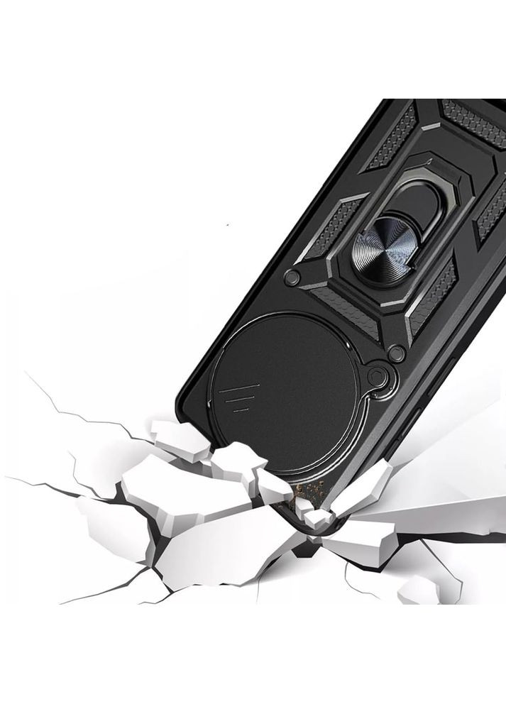 Чохол-накладка Military для Xiaomi Redmi Note 14 Pro 5G Black (712869) BeCover (364861226)