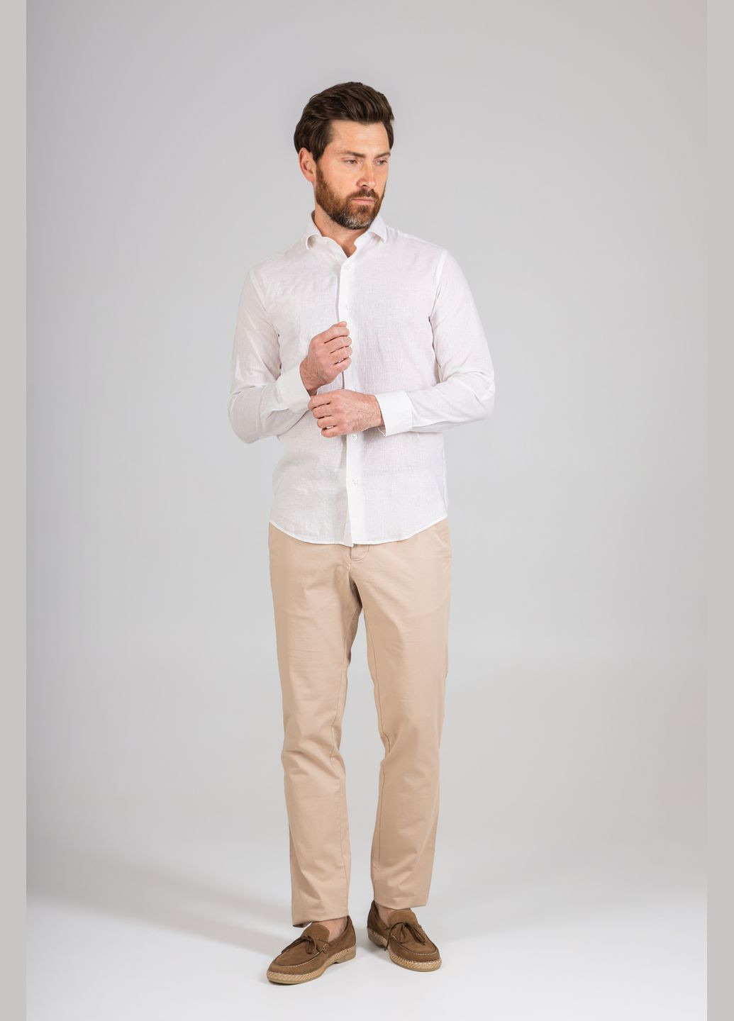 Белая рубашка NAVI