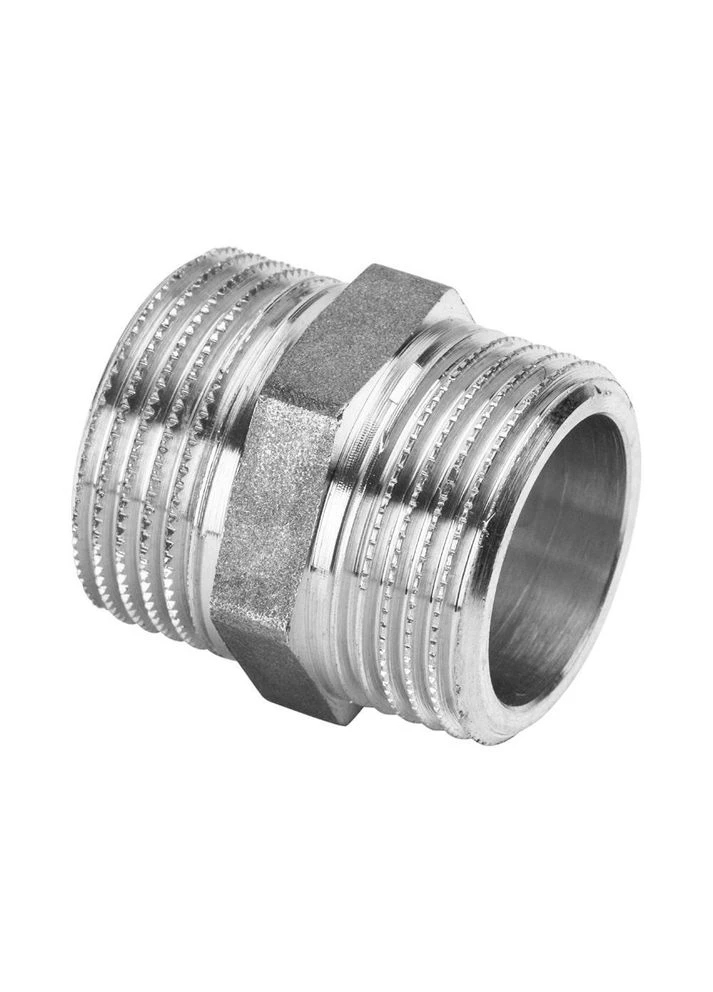 Ниппель 3/4''наруж х3/4''наруж никель No Brand (362493866)
