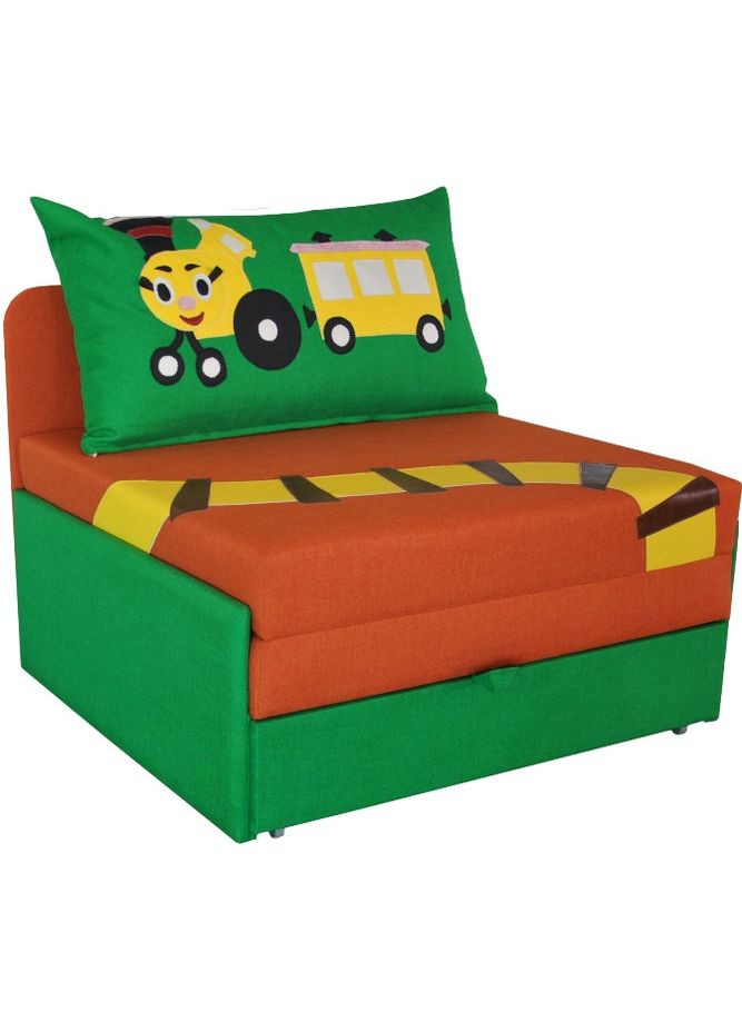 Дитячий розкладний диванчик малютка Паровозик ТМ No Brand (322500380)