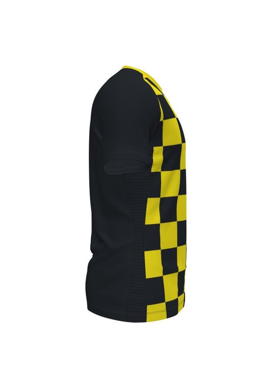 Желтая футболка черно-желтая flag ii 101465.109 Joma