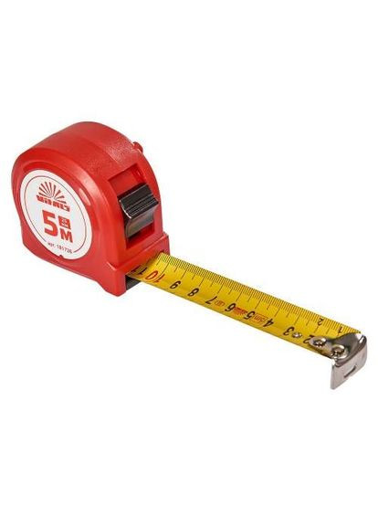Рулетка 5 м × 25 мм Vitals (363054547)