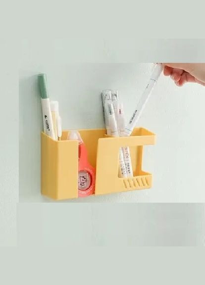 Підвісний органайзер тримач для смартфона пульта настінний бежевий No Brand (315633348)