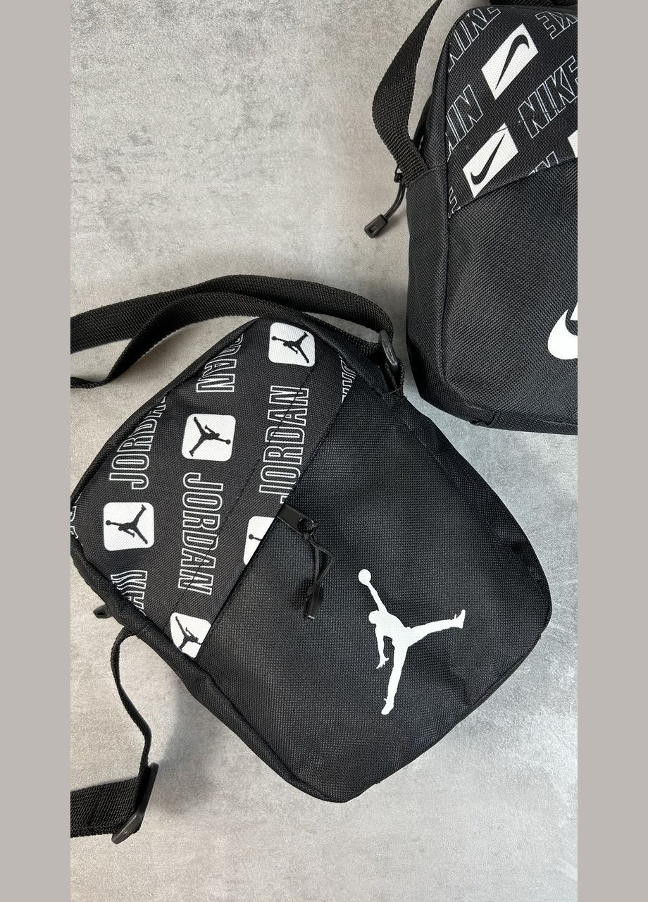 Барстіка Jordan, Чоловіча сумка через плече, Текстильна барсетка на два відділення, Брендова сумка Nike (333705289)