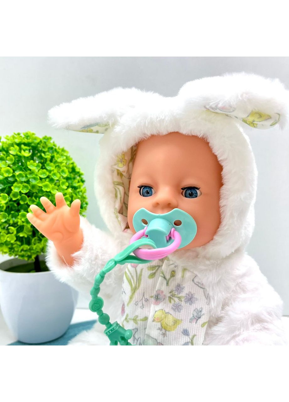Пупс функциональный Чудо Малыш 7 функций бутылочка соска горшок в комплекте 33см Вид 2 (YL2435A-F-I-DM-UA) No Brand (362205927)