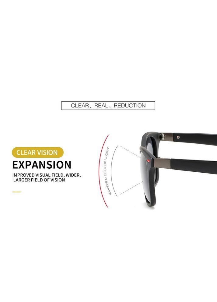 Солнцезащитные очки SuNi унисекс поляризационные UV400 розово-оранжевые антибликовые пластиковые стильные No Brand (364859655)