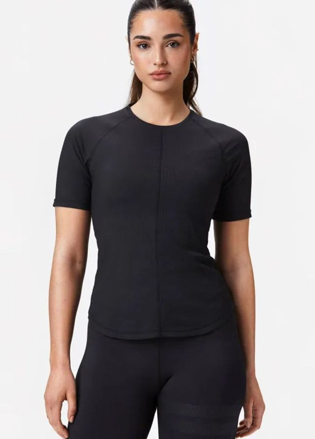 Спортивна футболка у рубчик Stronger - (370864176)