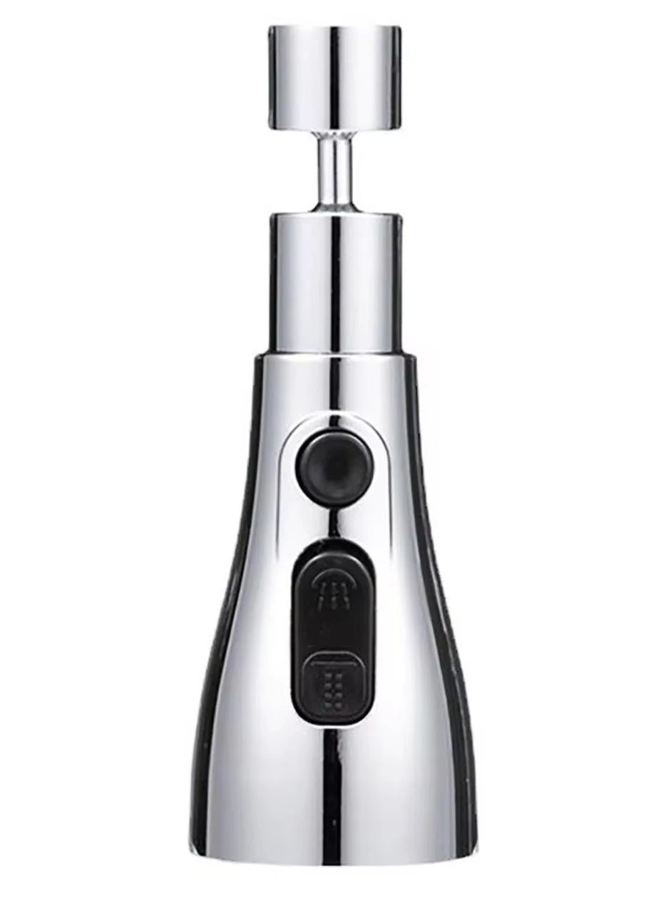 Аэратор насадка для кухонного смесителя Faucet Splash Head Wanshe 3 режима Black No Brand (386477880)
