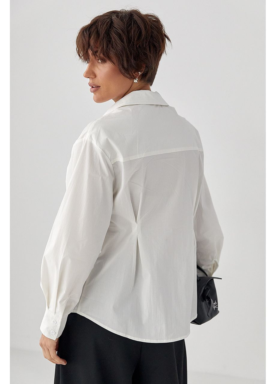 Класична сорочка на блискавці - блакитний колір Lurex (370602116)