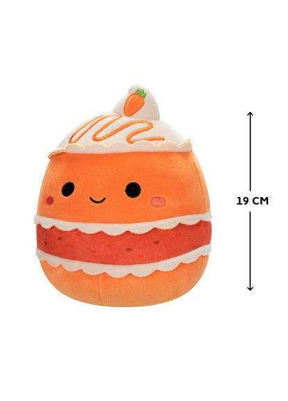 М'яка іграшка Морквяний тортик (SQER00835) Squishmallows Морквяний тортик 19 см (369527530)